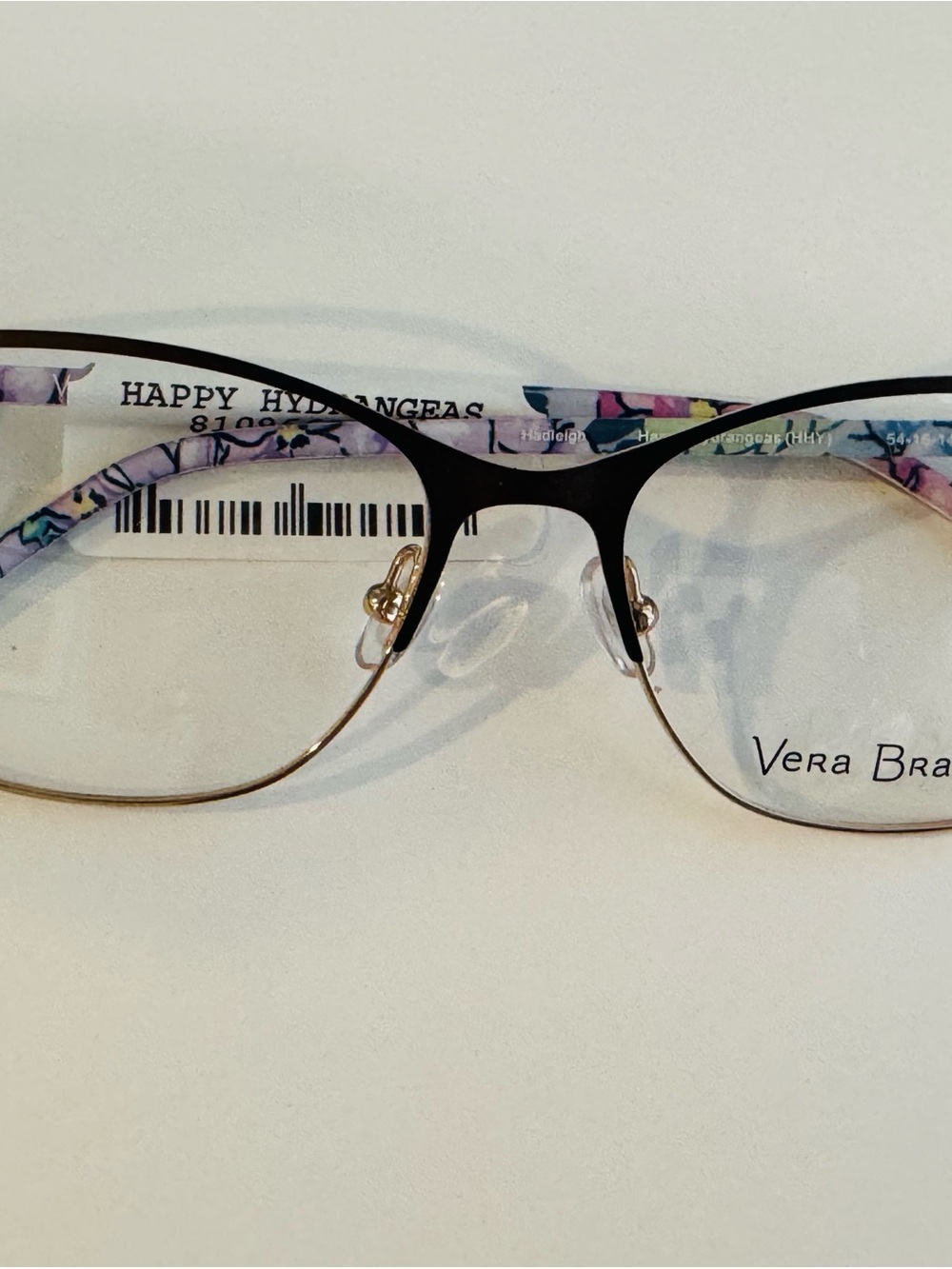 Vera Bradley Hadleigh Brown 54-16-140 Eyeglass Frame